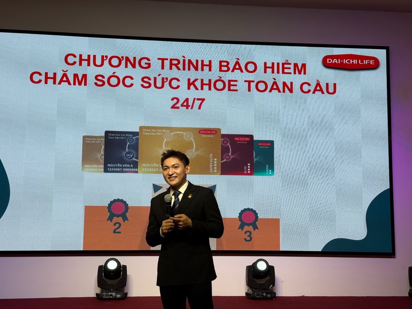Phạm Hùng Cường giới thiệu chương trình thẻ sức khỏe Dai-ichi